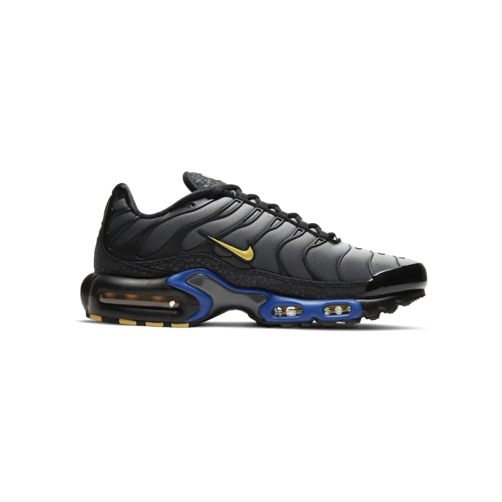 Nike Air Max Plus “Black / Hyper Blue / Dark Smoke Grey / Chamois” (DJ4956-001)