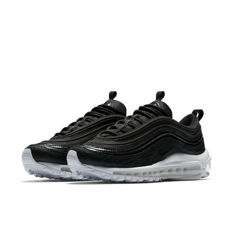 Nike Air Max 97 Wmns Premium PRM Snake Black/Black-White (917646-001)