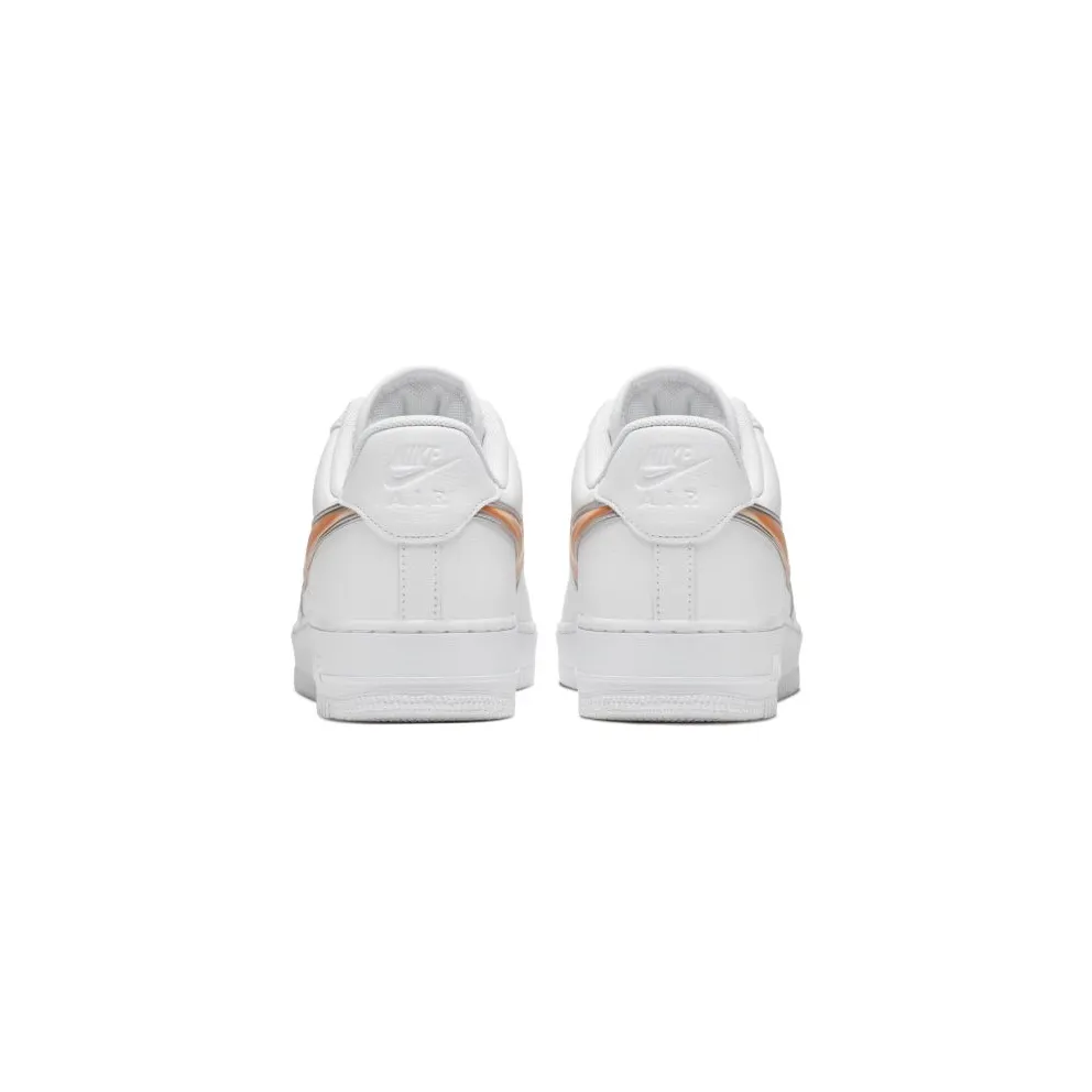 Nike Air Force 1 Low Oversized Swoosh White Orange Peel White/Orange Peel (AO2441-102)