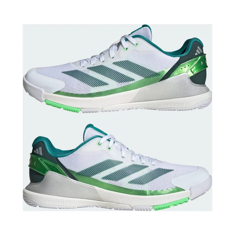 Adidas Crazyquick Padel Cloud White / Aurora Ivy / Lime Burst (JP7231)