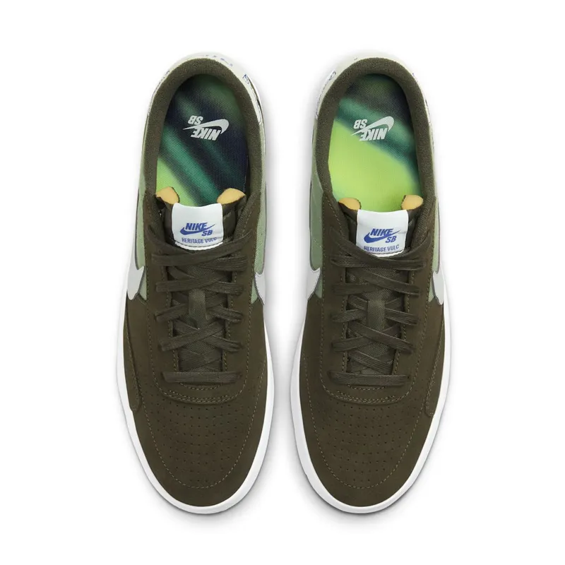 Nike SB Heritage Vulc Premium Skate Olive (CZ6388-300)