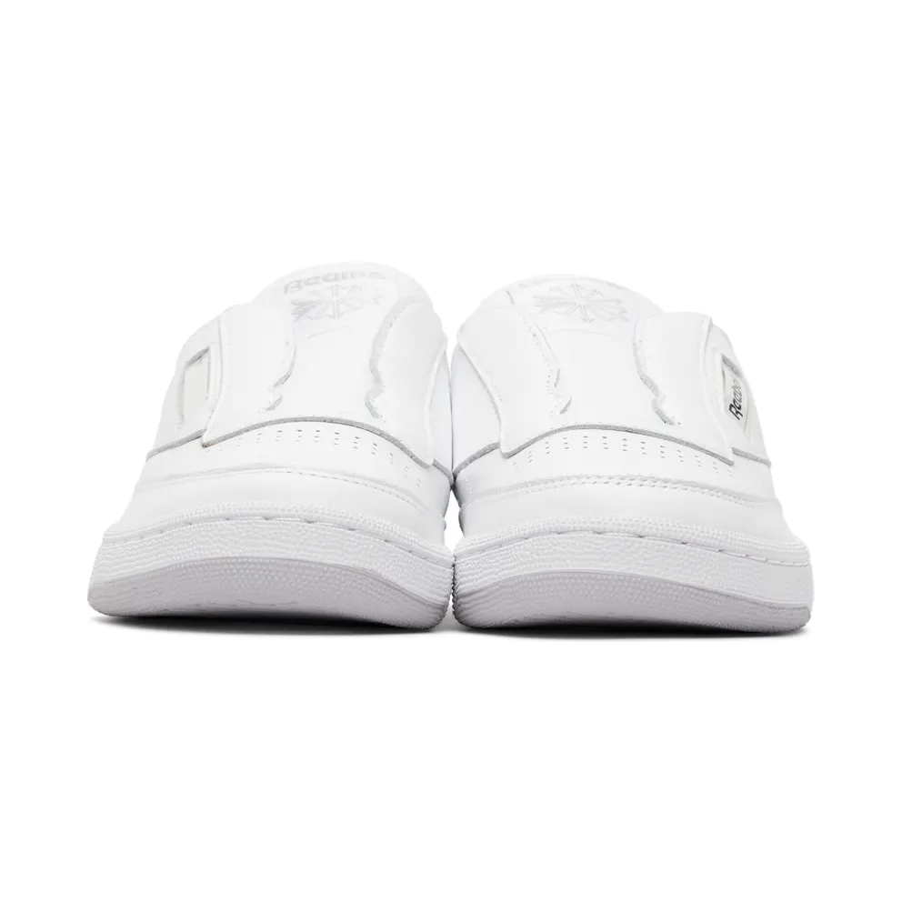 Reebok Beams Club C Laceless Instapschoen Cloud White / Cloud White / Cold Grey 2