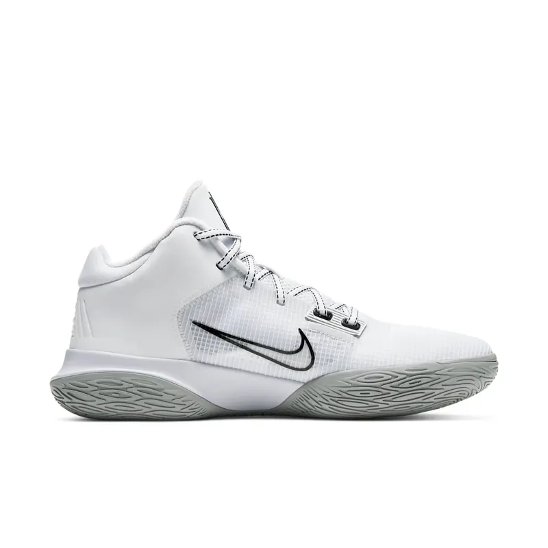 Nike Kyrie Flytrap IV “White / Black / Metallic Silver” (CT1972-100)