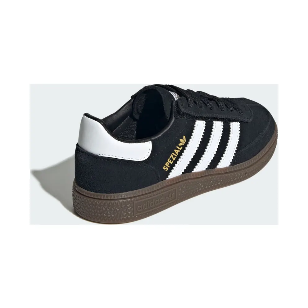 Adidas Handball Spezial Comfort Closure Elastic Lace Kids Core Black / Cloud White / Gum (JQ6382)