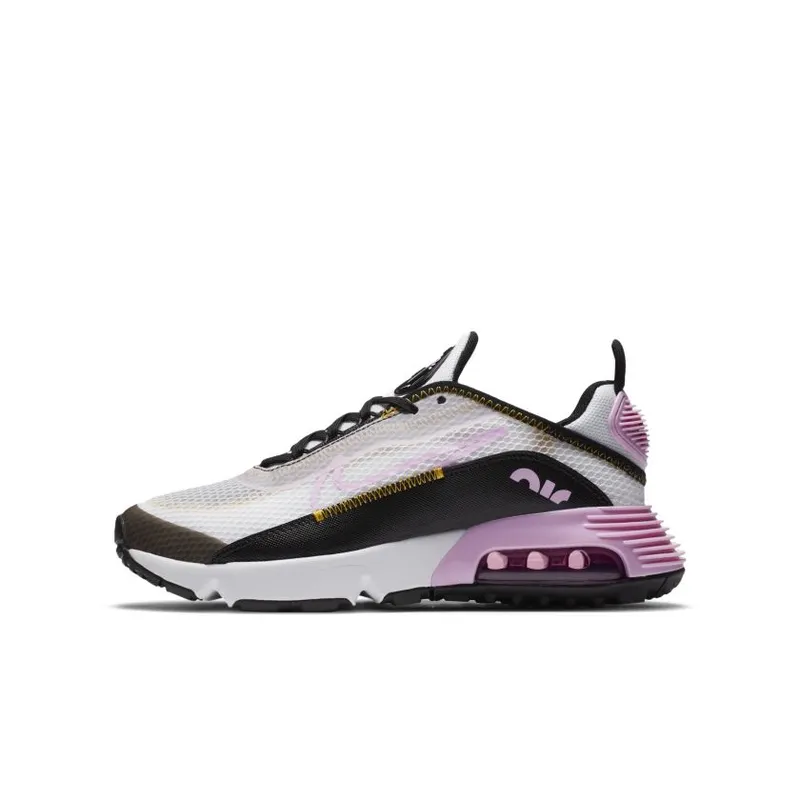 Nike Air Max 2090 White Light Arctic Pink (GS) White/Black/Dark Sulfur (CJ4066-104)