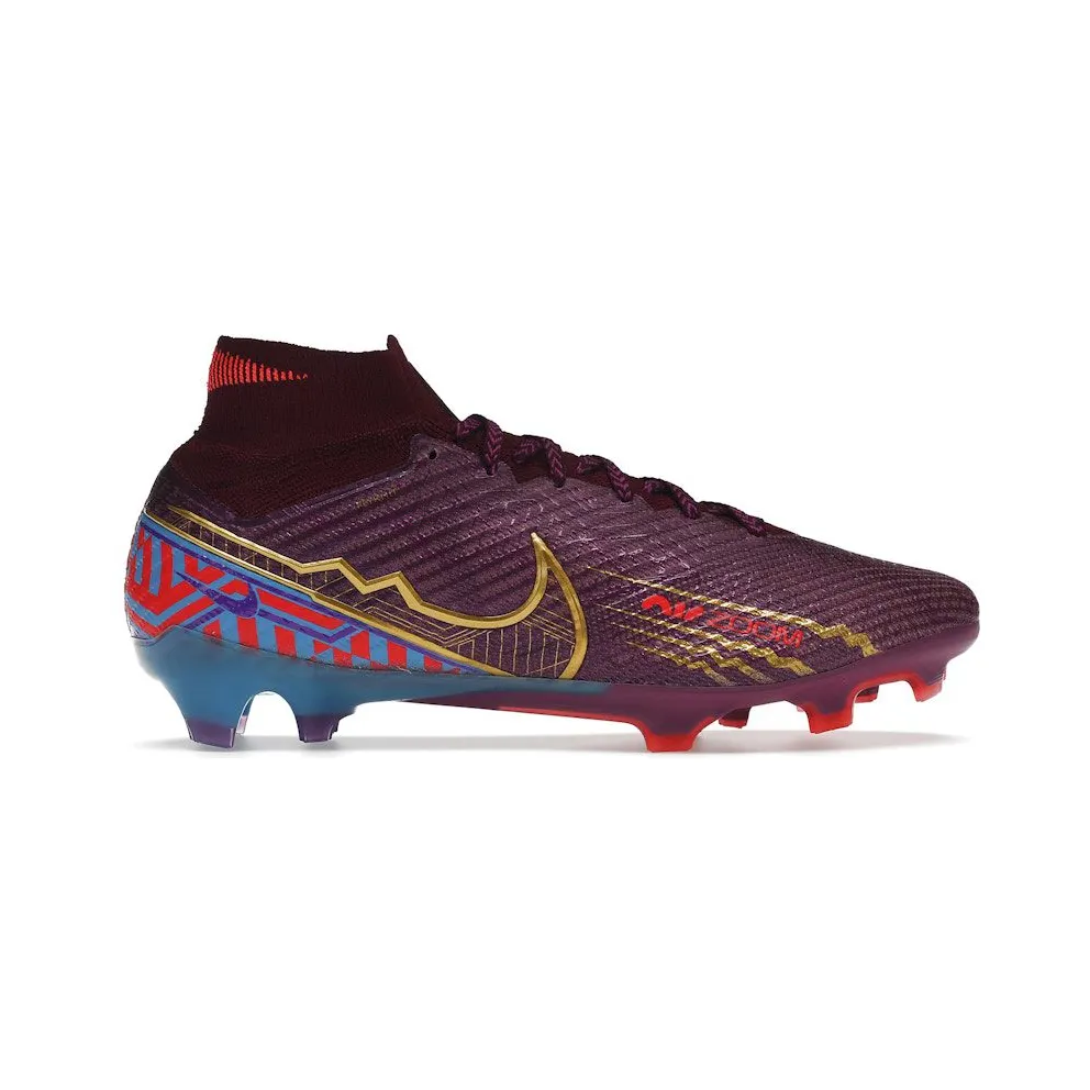Nike Zoom Superfly 9 Elite KM FG Mbappe Dark Beetroot (DO9342-694)