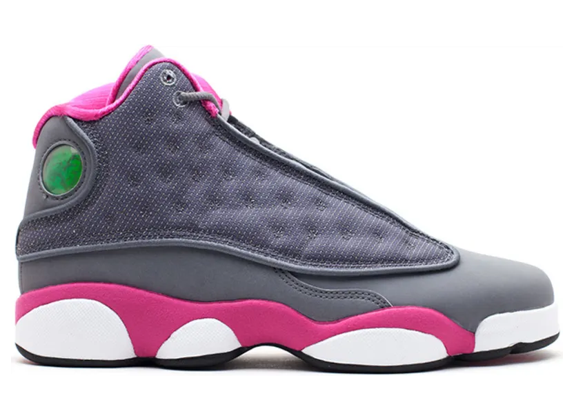 Air Jordan 13 GS Cool Grey Fusion Pink (439358-029)