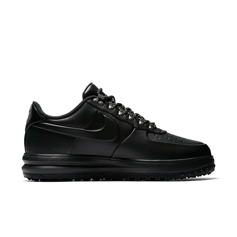 Nike Lunar Force 1 Duckboot Low Black Black/Black-Black (AA1125-001)