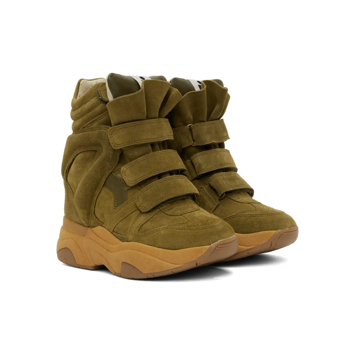 Isabel Marant Beige Balskee Sneakers (00MBK0491-00M029S) (4)
