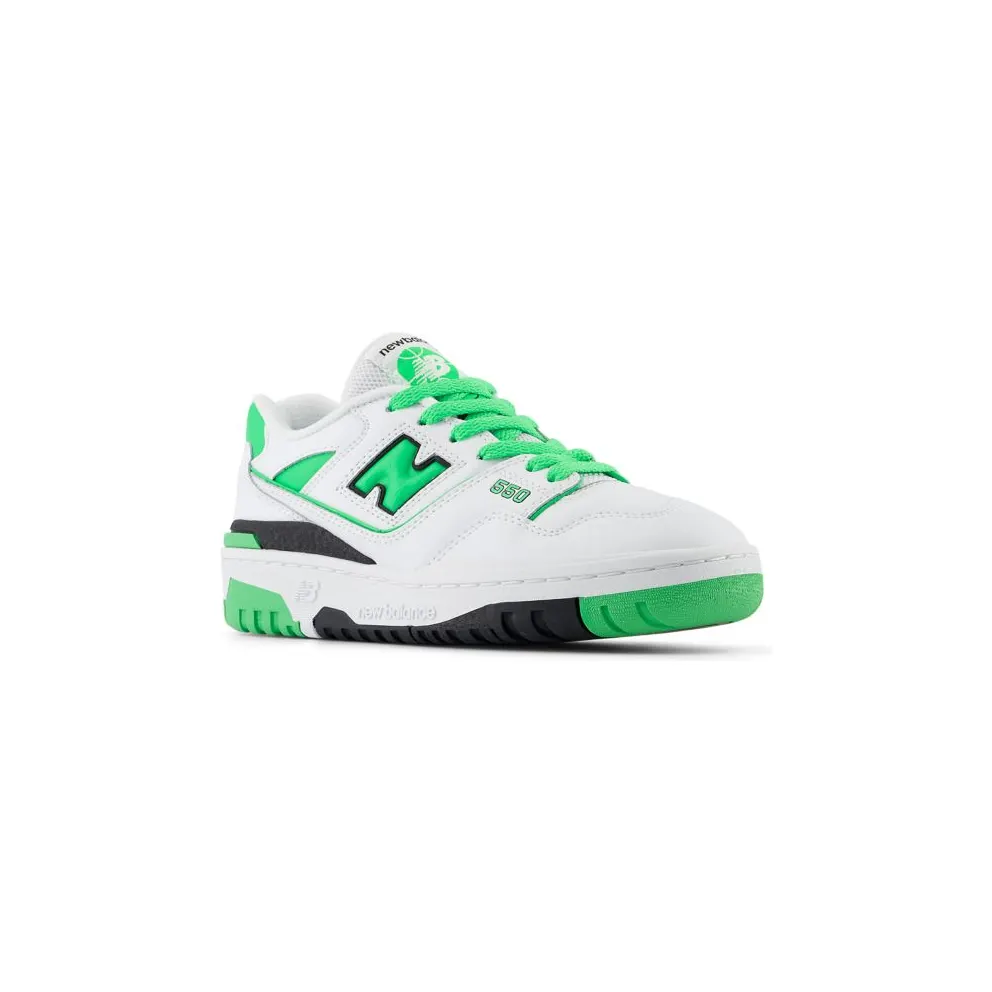 New Balance 550 White Green Apple (GSB550VG)