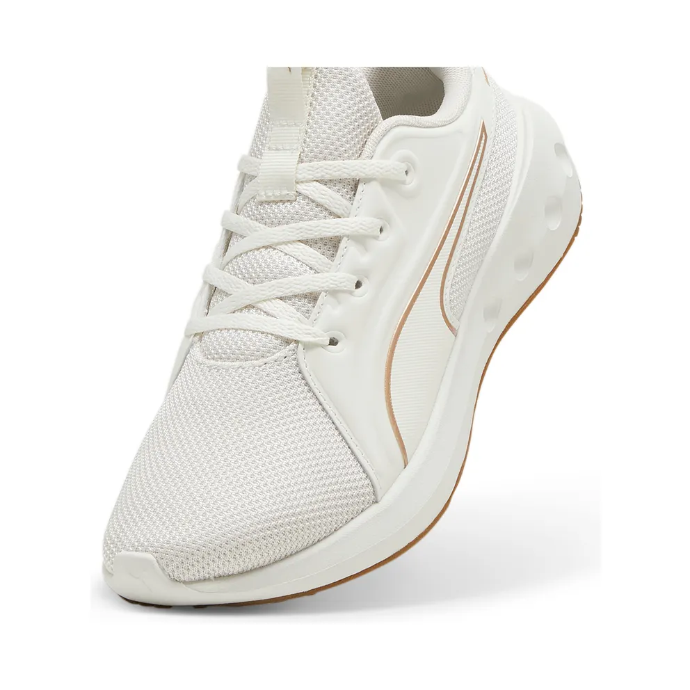 Puma SOFTRIDE Carson “Warm White / Puma Gold” (310154_07)