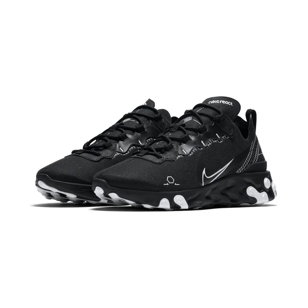 Nike React Element 55 “Black / White” (CU3009-001)