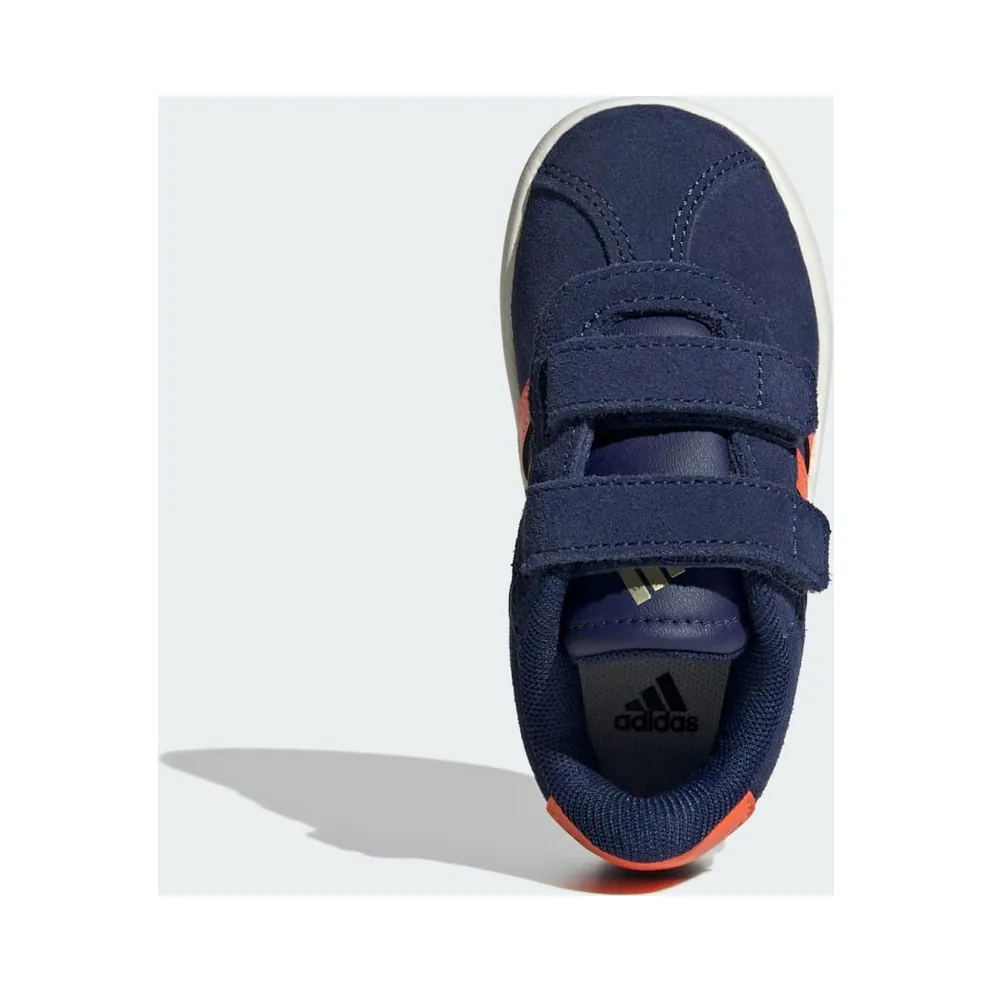 Adidas VL Court 3.0 Dark Blue / Impact Orange / Gold Metallic (JR2217)