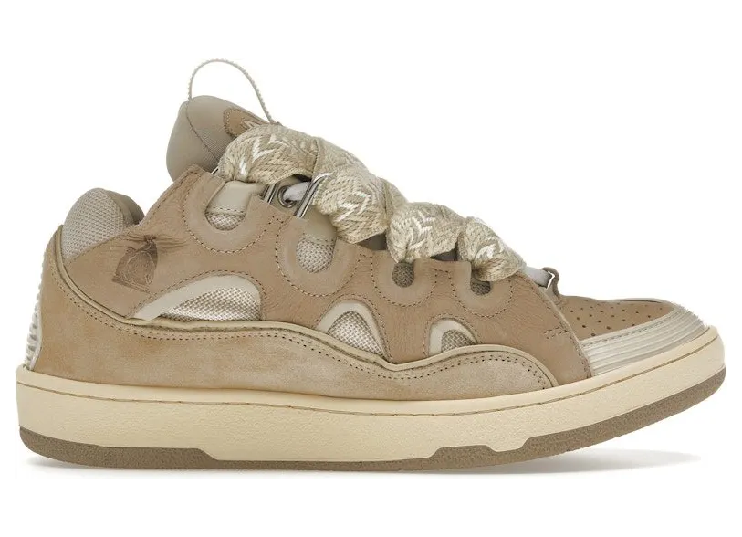 Lanvin Curb Sneaker Ecru (FM-SKRK11-DRAG-E2202)