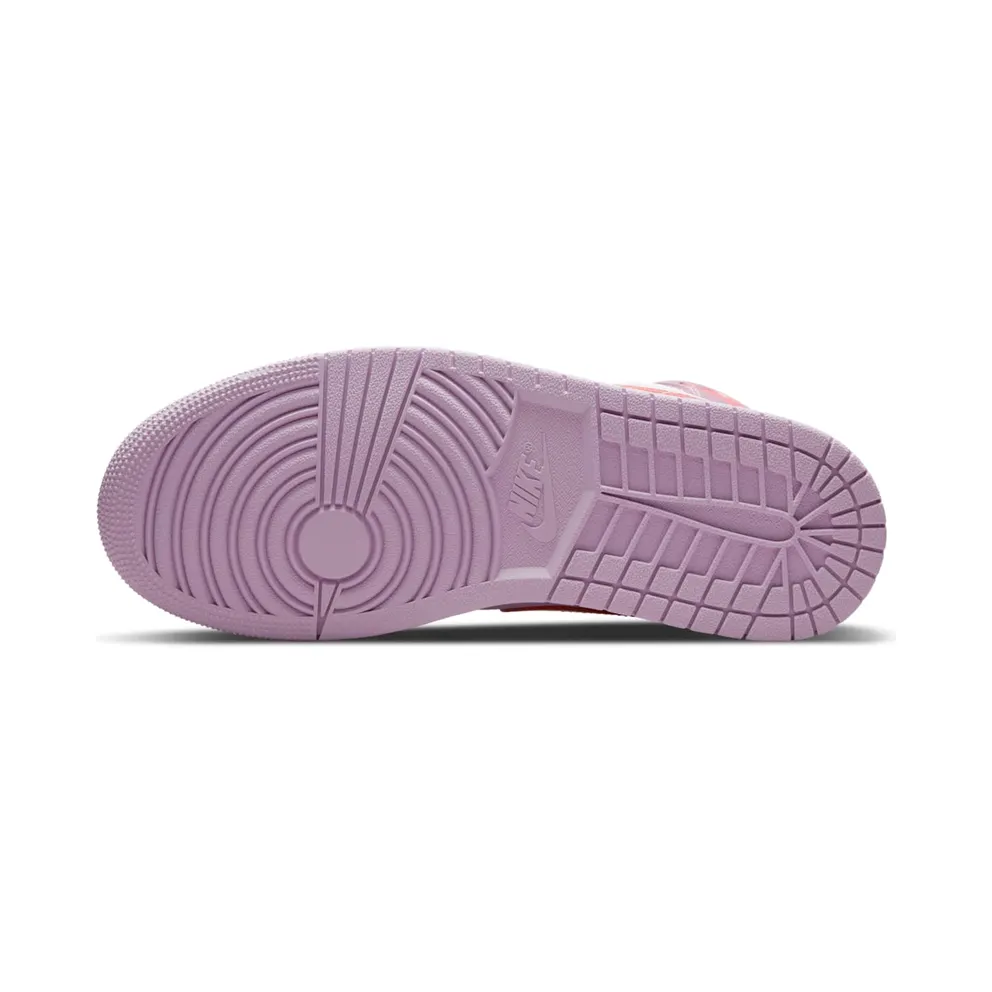 Air Jordan 1 Mid Valentines Day Release – “White / Pink / Crimson” (DR0174-500)