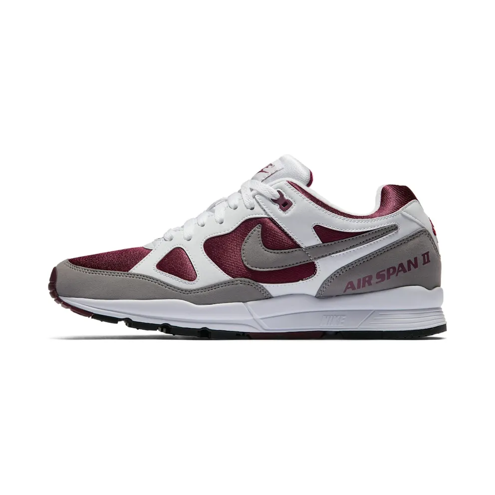 Nike Air Span II 2 White/Bordeaux/Black 2018 (AH8047-102)