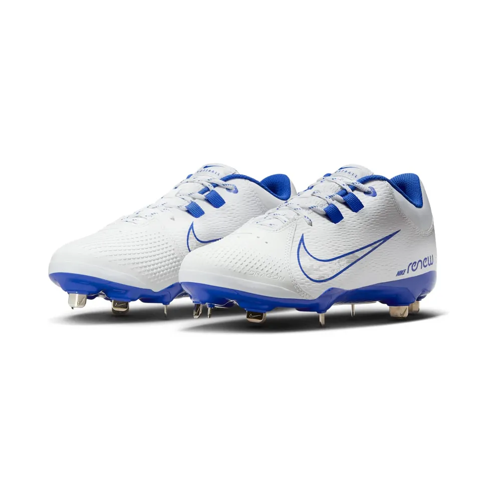 Nike Hyperdiamond 4 Pro White Hyper Royal Wolf Grey (FZ0922-103)