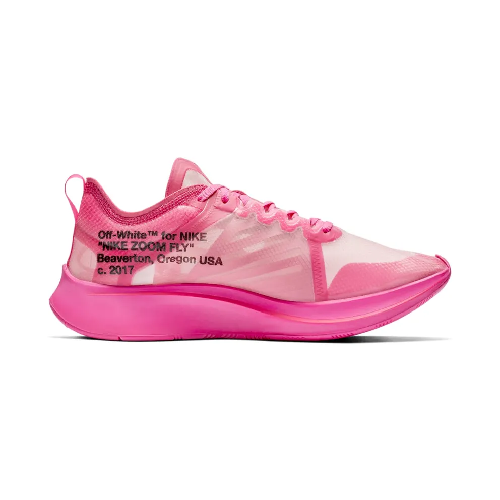 Nike x Off White Zoom Fly SP Racer Pink (2018) (AJ4588-600)