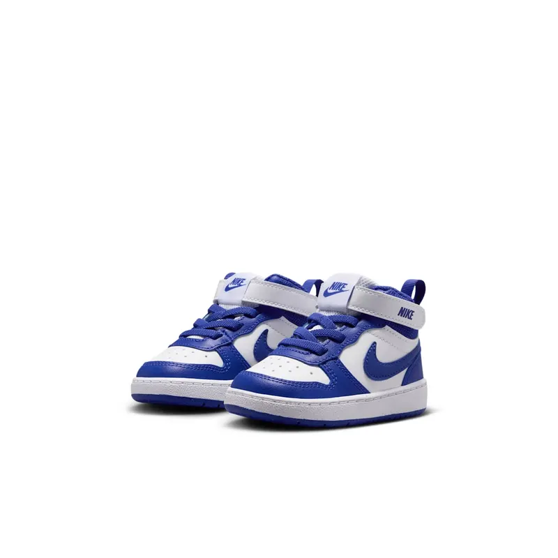 Nike Court Borough Mid 2 White Deep Night (CD7784-130)