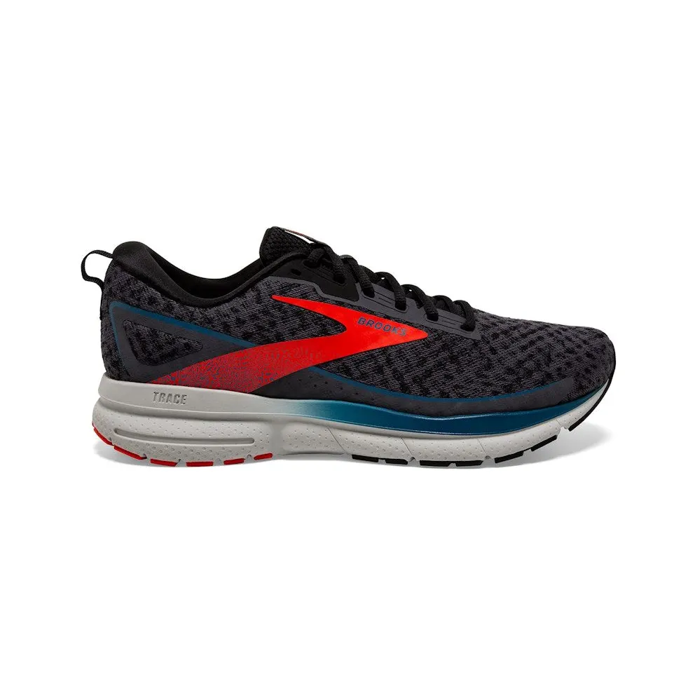Brooks Trace 3 Blackened Pearl Red Blue (110412-1D-071)