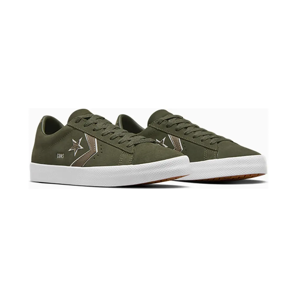 Converse PL Vulc Pro Classic Suede Cave Green/White/mud Mask – “Green” (A06653C)