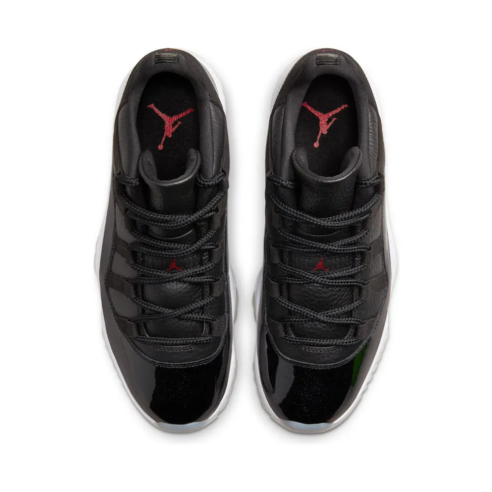 Air Jordan 11 Low 72-10 – “Black / White” (AV2187-001)
