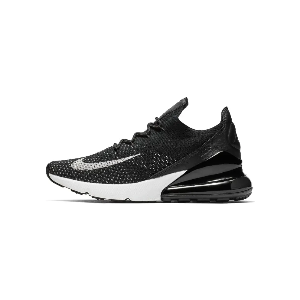 Nike Air Max 270 Flyknit Black White (W) Black/Black-White (AH6803-001)