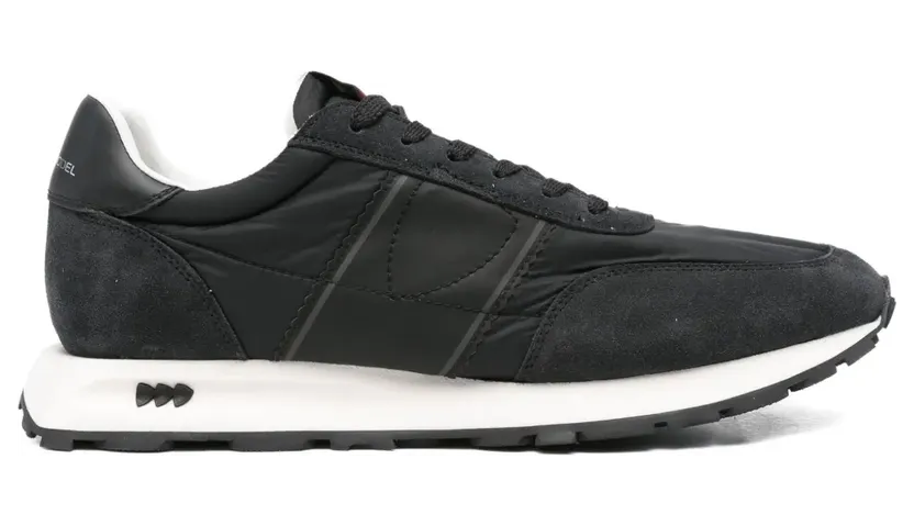 Philippe Model Paris Tour Sneakers mit Einsätzen aus Wildleder – Schwarz (TILUW020)
