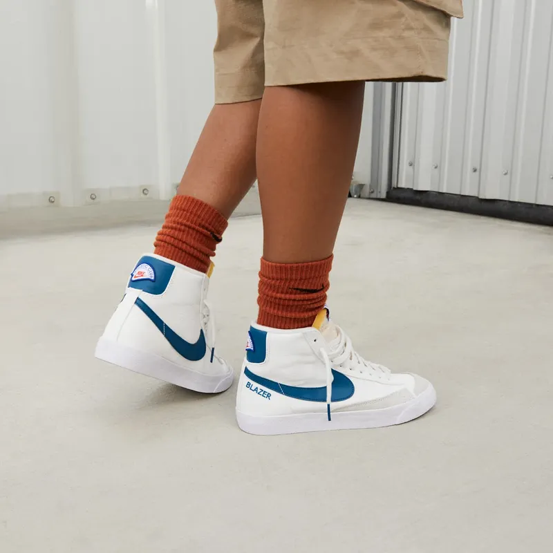 Nike Blazer Mid 77 Athletic Club White Marina (W) (DQ8596-100)