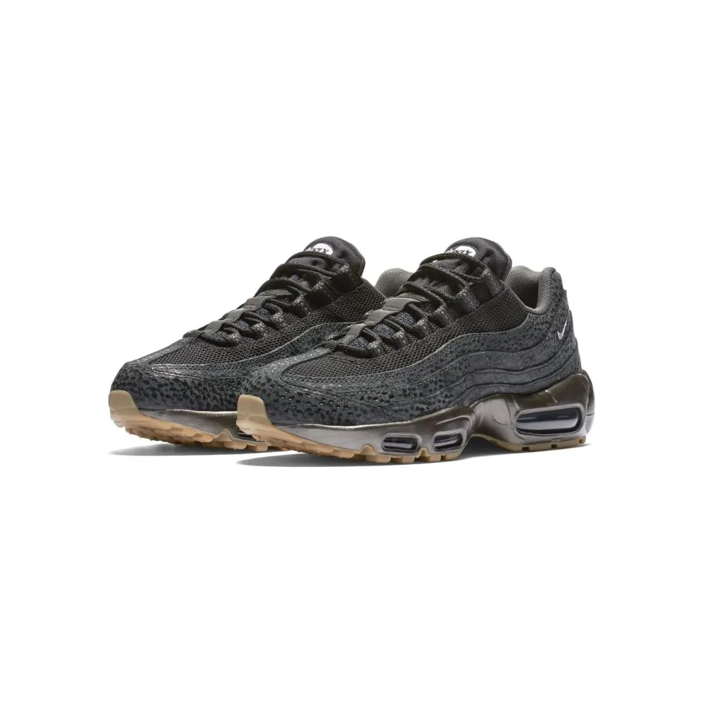 Nike Air Max 95 Black Metallic Hematite (W) Black/White-Anthracite-Metallic Hematite (807443-002)