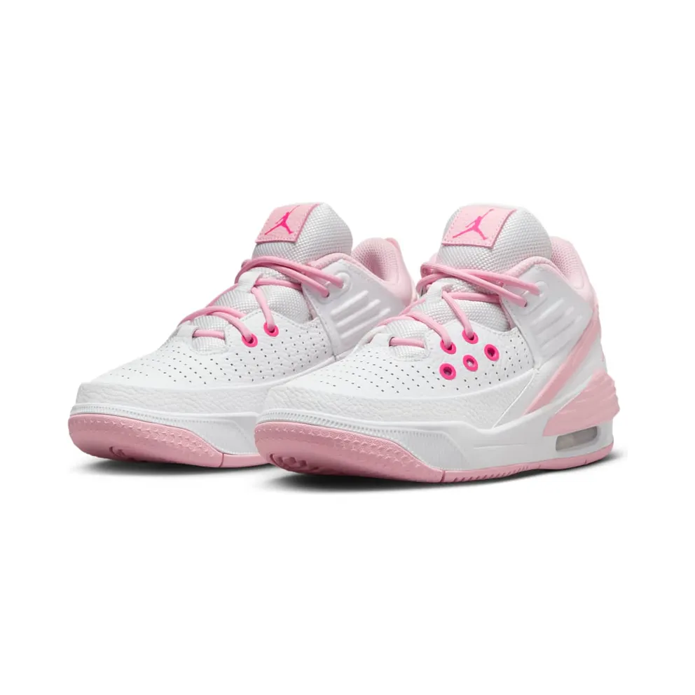 Jordan Max Aura 5 White Fierce Pink Medium Soft Pink (FD8789-116)