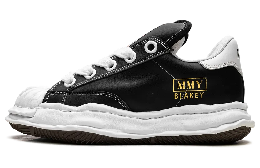 Maison Mihara Yasuhiro Blakey Low OG Puffer Sole “Black/White” (A12FW723-BLKWHT)
