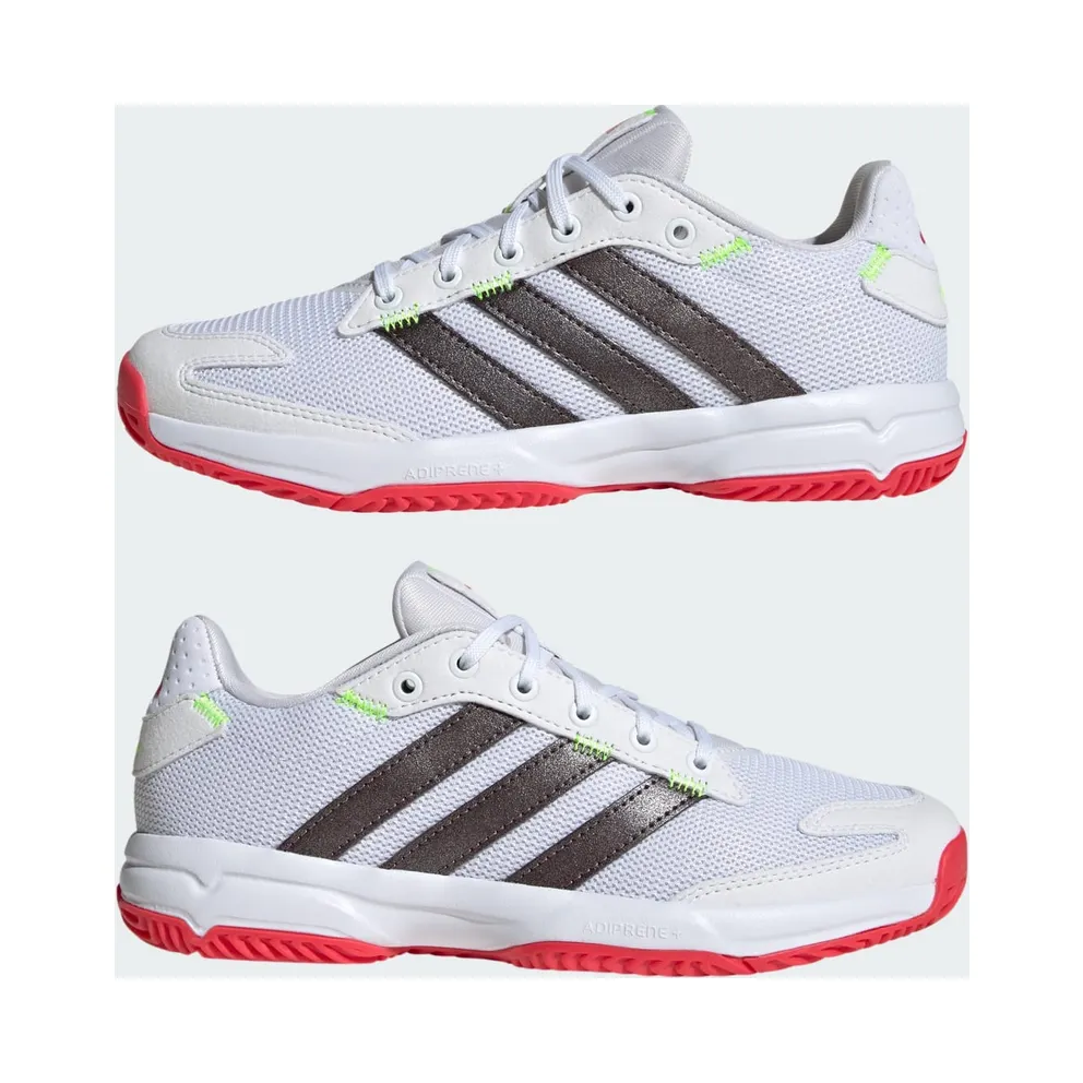 Adidas Stabil Indoor Kids Cloud White / Aurora Met. / Semi Lucid Red (JP7275)