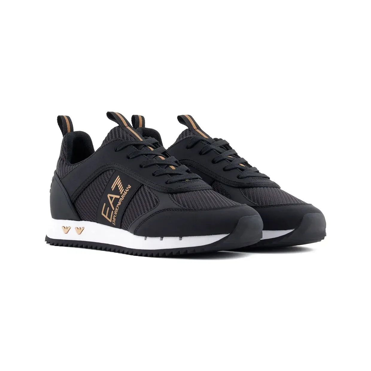 Emporio armani Ea7 Emporio Armani mit Kontrasteinsätzen “Black” (7X000337AF18613)