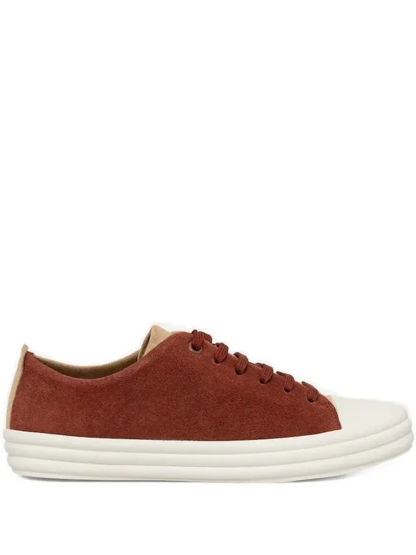 Camper Twins suède with plateauzool – Red (K200980)