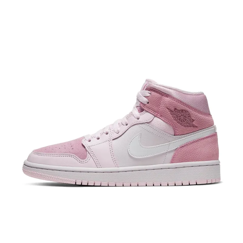 Air Jordan Womens Nike AJ I 1 Mid ‘Digital Pink’ (2020) (CW5379-600)
