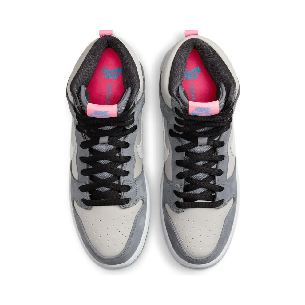 Nike SB Dunk High Medium Grey Pink (DJ9800-001)