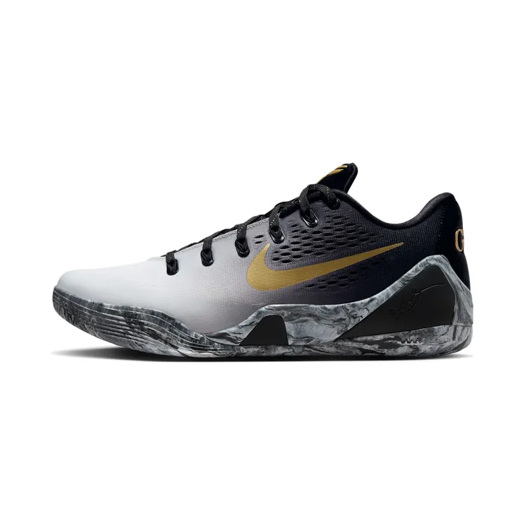 Nike Kobe 9 Low EM Mambacita “Black / White / Metallic Gold” (FZ7333-002)