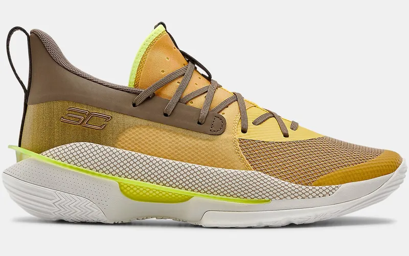 Under Armour Curry 7 Zeppelin Yellow Zeppelin Yellow/Summit White-Mountain Brown (3021258-701)