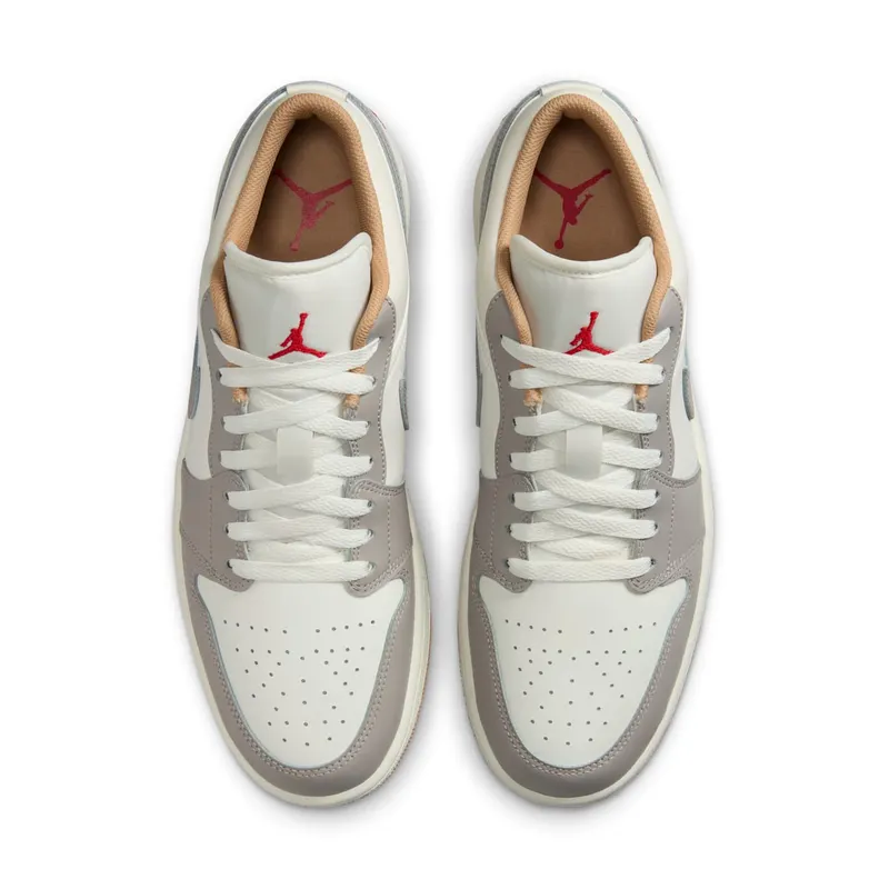 Air Jordan 1 Low “Sail College Grey” (553558-169)