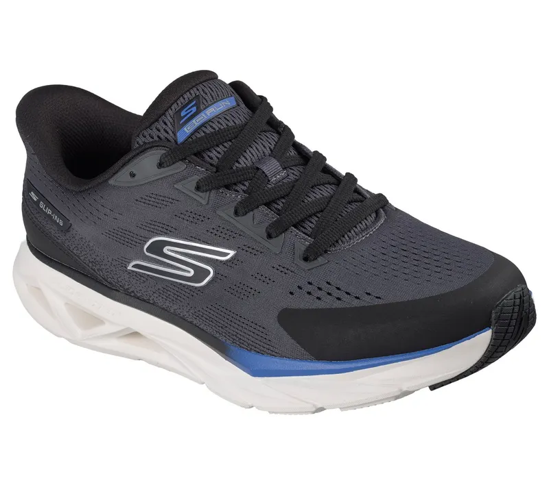 Skechers Slip-ins: Glide-Step Vortex Sneaker Black/Houtskool