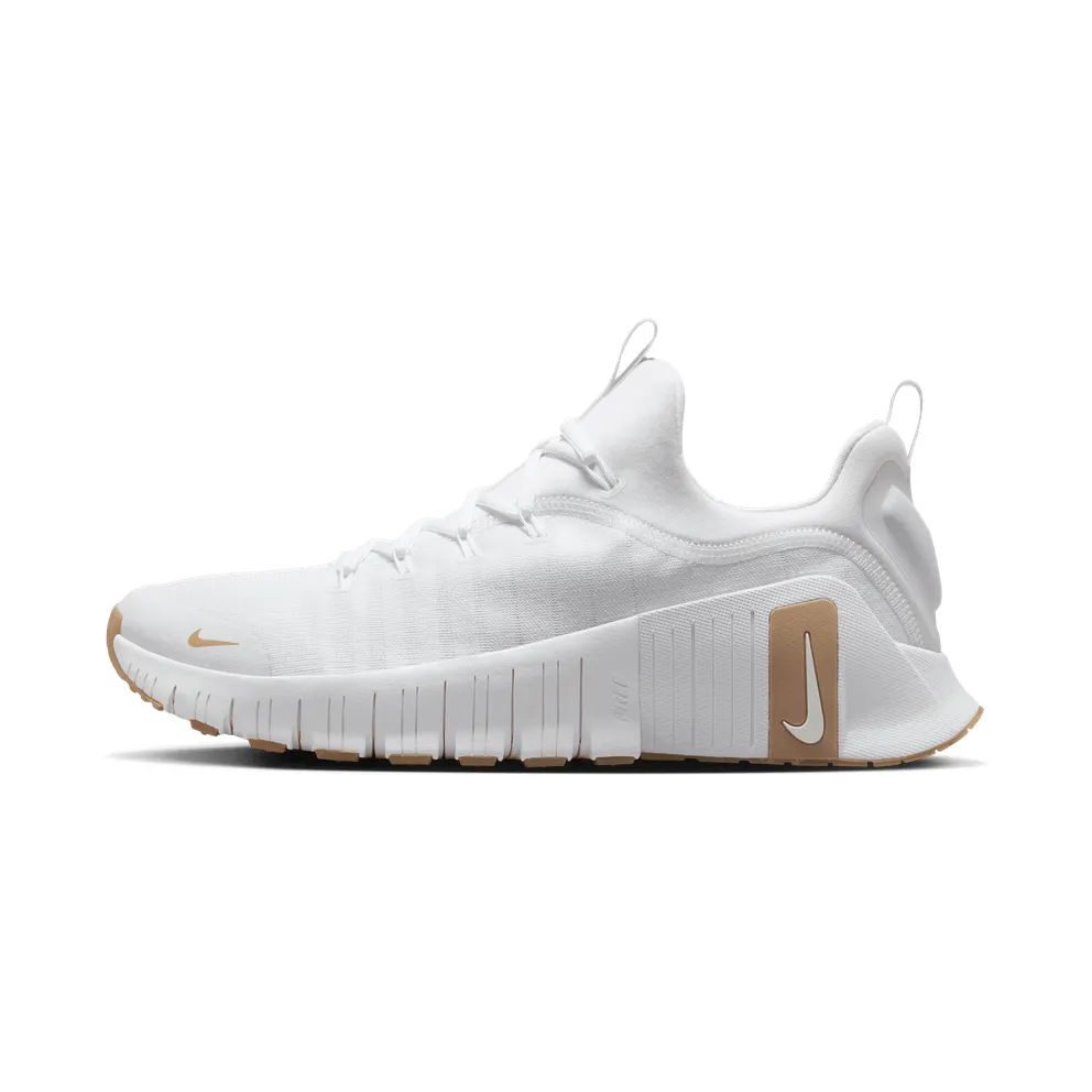 Nike Free Metcon 6 White Gum Light Brown Hemp (FJ7127-105)