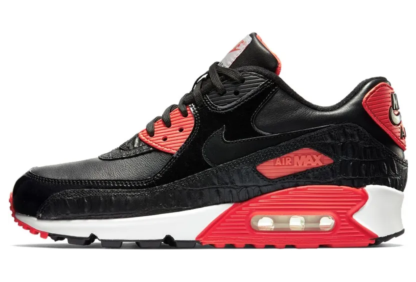 Nike Air Max 90 Black Croc Infrared