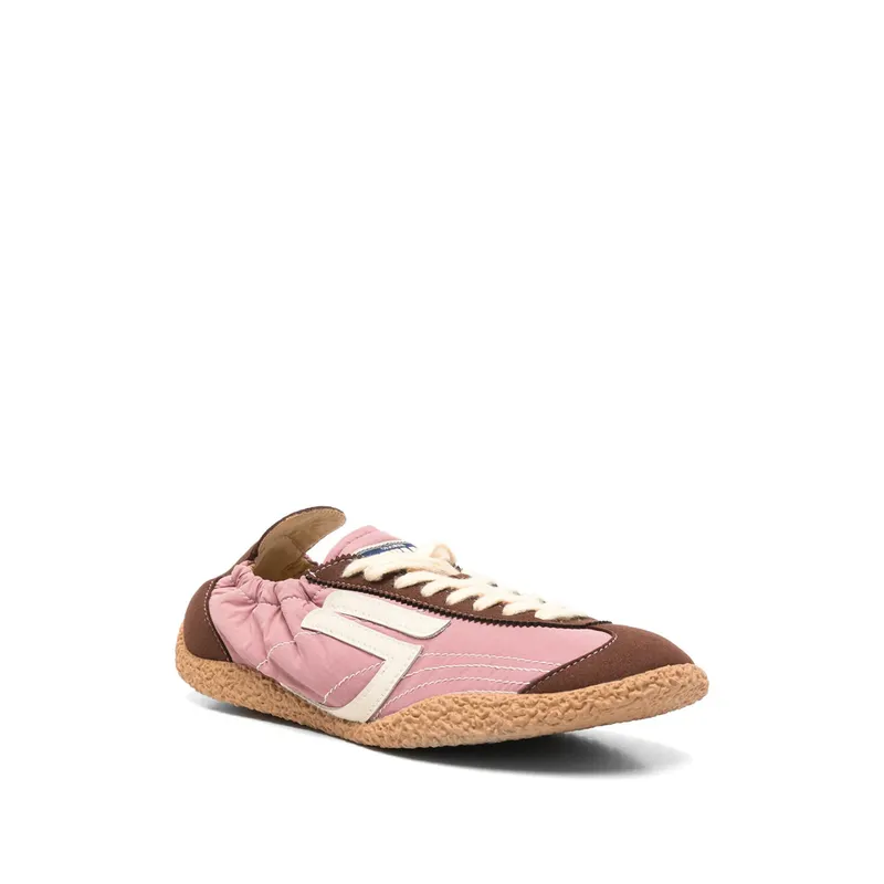 Puraai Logo-patch Panelled “Pink/Brown” (PU901C-002)