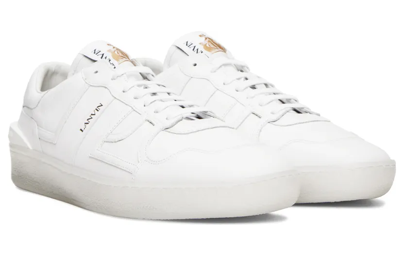 Lanvin White Clay Sneakers (FM-SKDK00-TRMO-A22) (4)