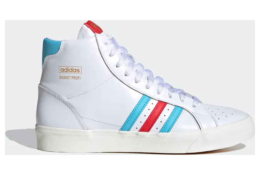 Adidas Basket Profi ‘White Red Blue’ Cloud White/Red/Gold Metallic/Blue (FW5000)