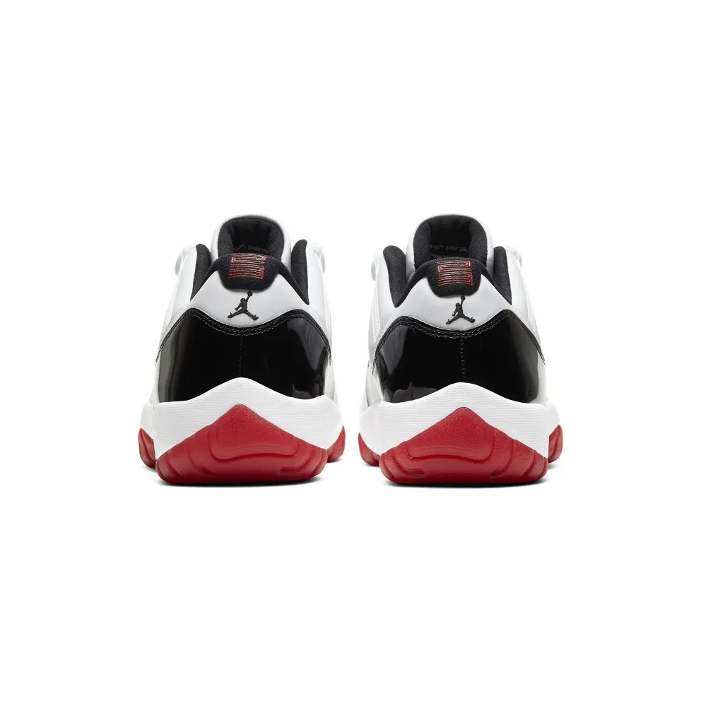 Jordan 11 Retro Low Concord Bred White/Gym Red-Black-True Red (AV2187-160)