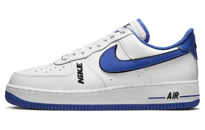 Nike Air Force 1 Low ’07 LV8 Motocross White Royal Blue Black (DC8873-100)