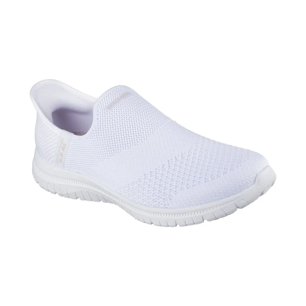 Skechers Slip-ins: Virtue – Sleek – White – “White” (104425 WHT)