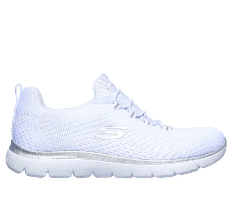 Skechers Summits – Fast Attraction Sneaker White/Silver